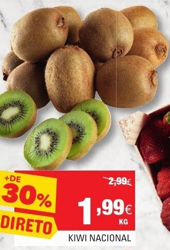 Continente Kiwi Nacional promoção