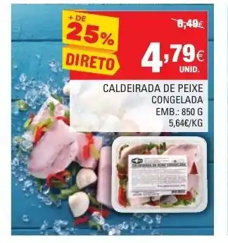 Continente Caldeirada de Peixe Congelada 850g promoção