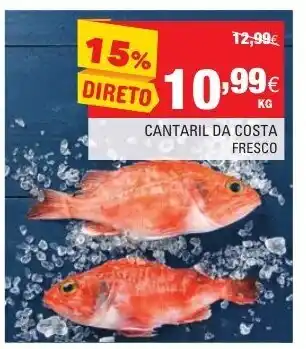 Continente Cantaril da Costa Fresco promoção
