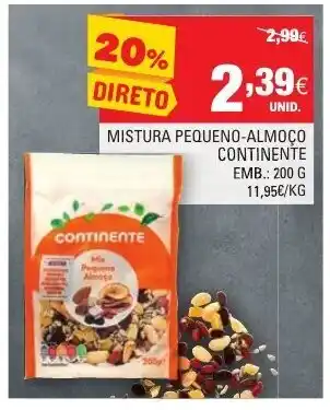 Mistura Pequeno-Almoço Continente 200g