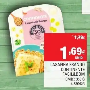 Lasanha Francgo Continente 350g