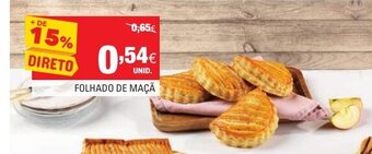 Continente Folhado de Maçã promoção