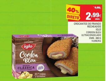 Crocantes de Frango Recheados Iglo 200g