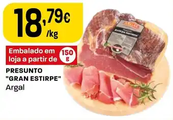 Intermarché PRESUNTO "GRAN ESTIRPE" Argal promoção
