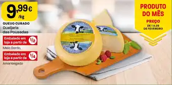 Intermarché QUEIJO CURADO Queijaria das Pousadas promoção