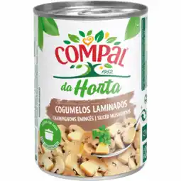 Continente Cogumelos Laminados sem Glúten promoção