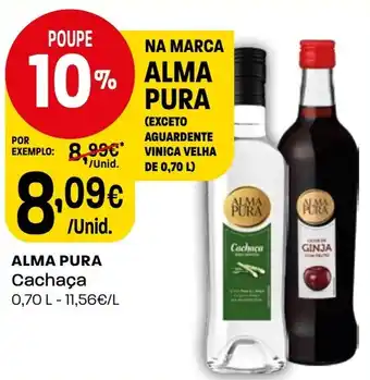 Intermarché ALMA PURA Cachaça 0.70L promoção