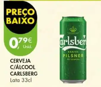 Pingo Doce CERVEJA C/ÁLCOOL CARLSBERG Lata 33cl promoção