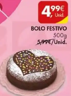 Pingo Doce BOLO FESTIVO 500G promoção