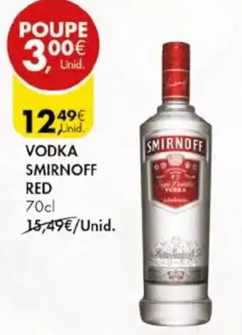 Pingo Doce VODKA SMIRNOFF RED 70cl promoção