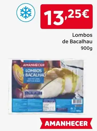Amanhecer Lombos de Bacalhau 900g promoção