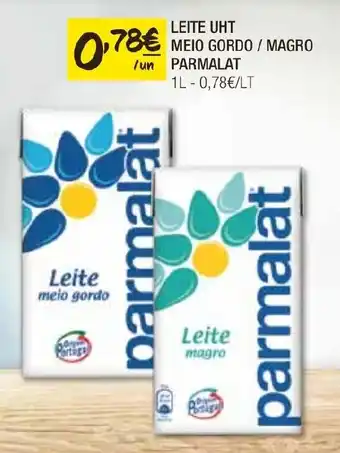 Spar LEITE UHT MEIO GORDO / MAGRO / PARMALAT 1L promoção