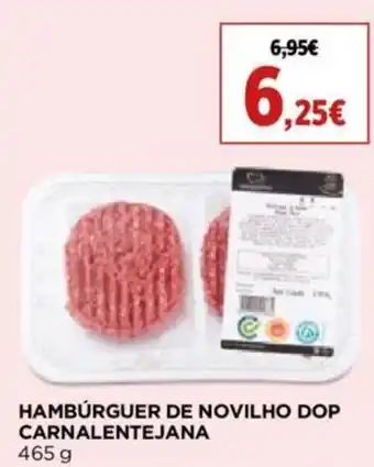 HAMBÚRGUER DE NOVILHO DOP CARNALENTEJANA 465g