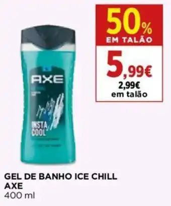 Supercor GEL DE BANHO ICE CHILL AXE 400ML promoção