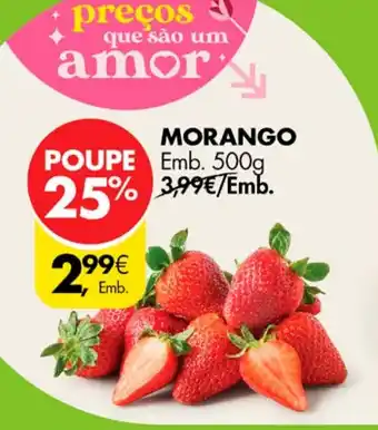 Pingo Doce MORANGO emb. 500g promoção