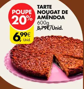 Pingo Doce TARTE NOUGAT DE AMÊNDOA 600g promoção