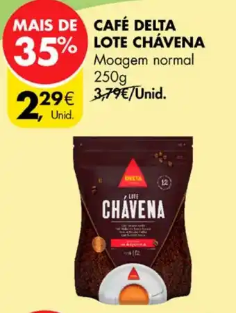 Pingo Doce CAFÉ DELTA LOTE CHÁVENA 250g promoção