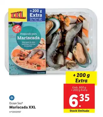 Lidl Ocean Sea Mariscada XXL promoção