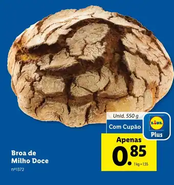 Lidl Broa de Milho Doce Unid. 550 g promoção