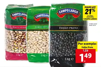 Lidl Feijão Preto promoção