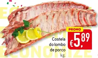 Bolama Costela do lombo de porco kg. promoção
