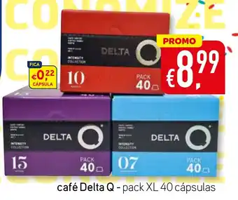 café Delta Q-pack XL 40 cápsulas