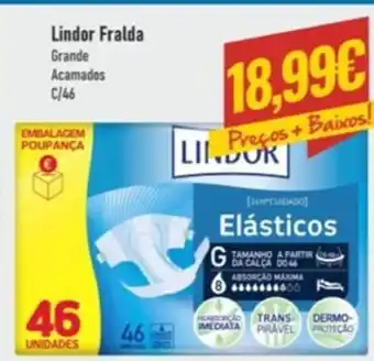 Lindor Fralda Grande Acamados C/46