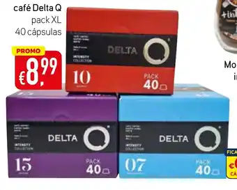 Bolama café Delta Q pack XL 40 cápsulas promoção