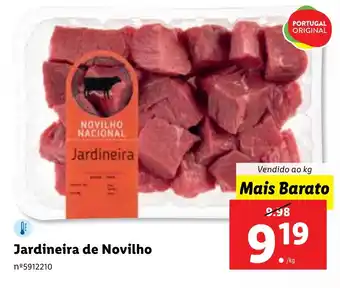 Lidl Jardineira de Novilho Vendido ao kg promoção