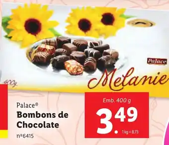Lidl Palace Bombons de Chocolate Emb. 400 g promoção