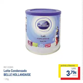 Makro Leite Condensado BELLE HOLLANDAISE 1kg promoção
