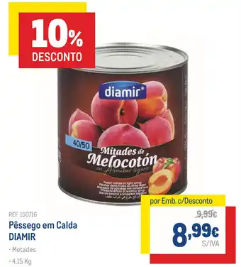 Pêssego em Calda DIAMIR