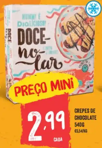 Minipreço Crepes de Chocolate 540g promoção