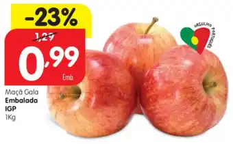 Minipreço Maçã Gala Embalada IGP 1kg promoção