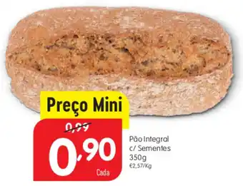 Pão Integral c/Sementes 350g