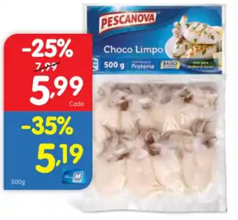 Minipreço Pescanova Choco Limpo 500g promoção