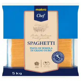 Makro METRO Chef Esparguete 5 Kg promoção