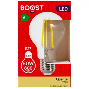 Continente Lâmpada LED Standard E27 2700K 60W promoção