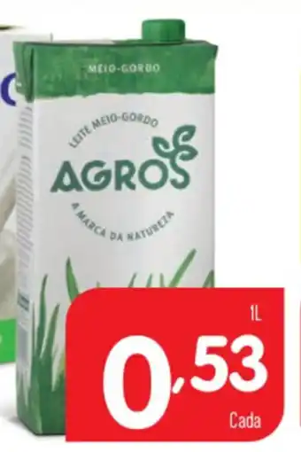 Minipreço Leite UHT Agros 1L promoção