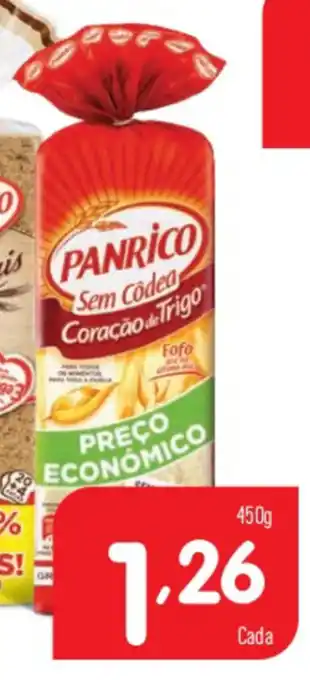 Minipreço Pão S/Côdea Panrico 450g promoção