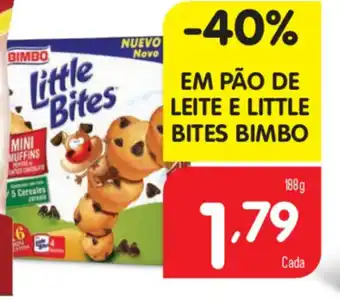 Minipreço Pão de Little Bites Bimbo 188g promoção