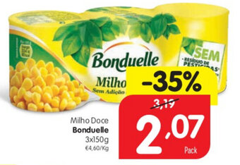 Minipreço Milho Doce Bonduelle 3x150g promoção
