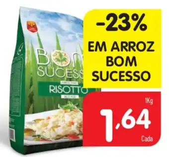 Minipreço Arroz Bom Sucesso Risotto 1kg promoção