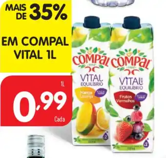 Minipreço Compal Vital 1lt promoção