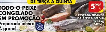 Pingo Doce PESCADA GRANDE DA ÁFRICA DO SUL +1,2kg promoção