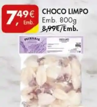 Pingo Doce CHOCO LIMPO Emb. 800G promoção