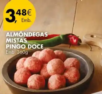 Pingo Doce ALMÔNDEGAS MISTAS PINGO DOCE Emb. 360g promoção