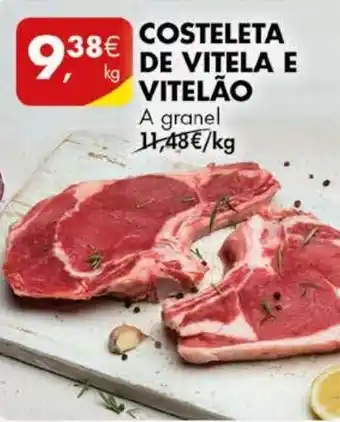 Pingo Doce COSTELETA DE VITELA E VITELÃO A granel promoção