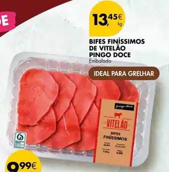 BIFES FINISSIMOS DE VITELÃO PINGO DOCE Embalado