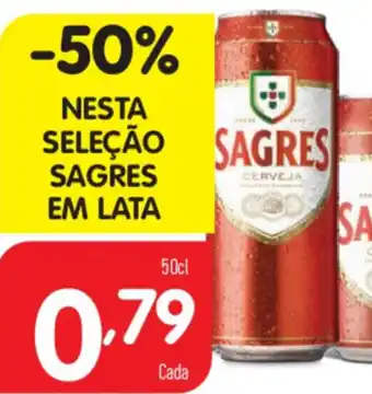 Sagres em Lata 50cl